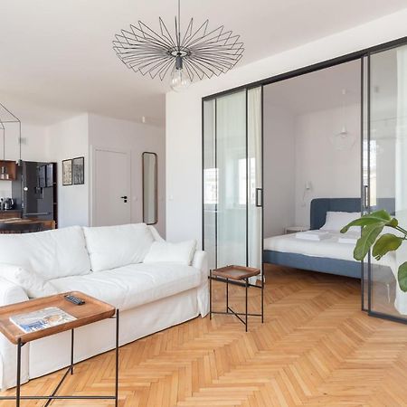 Designer Apartment In The Central Varsó Kültér fotó