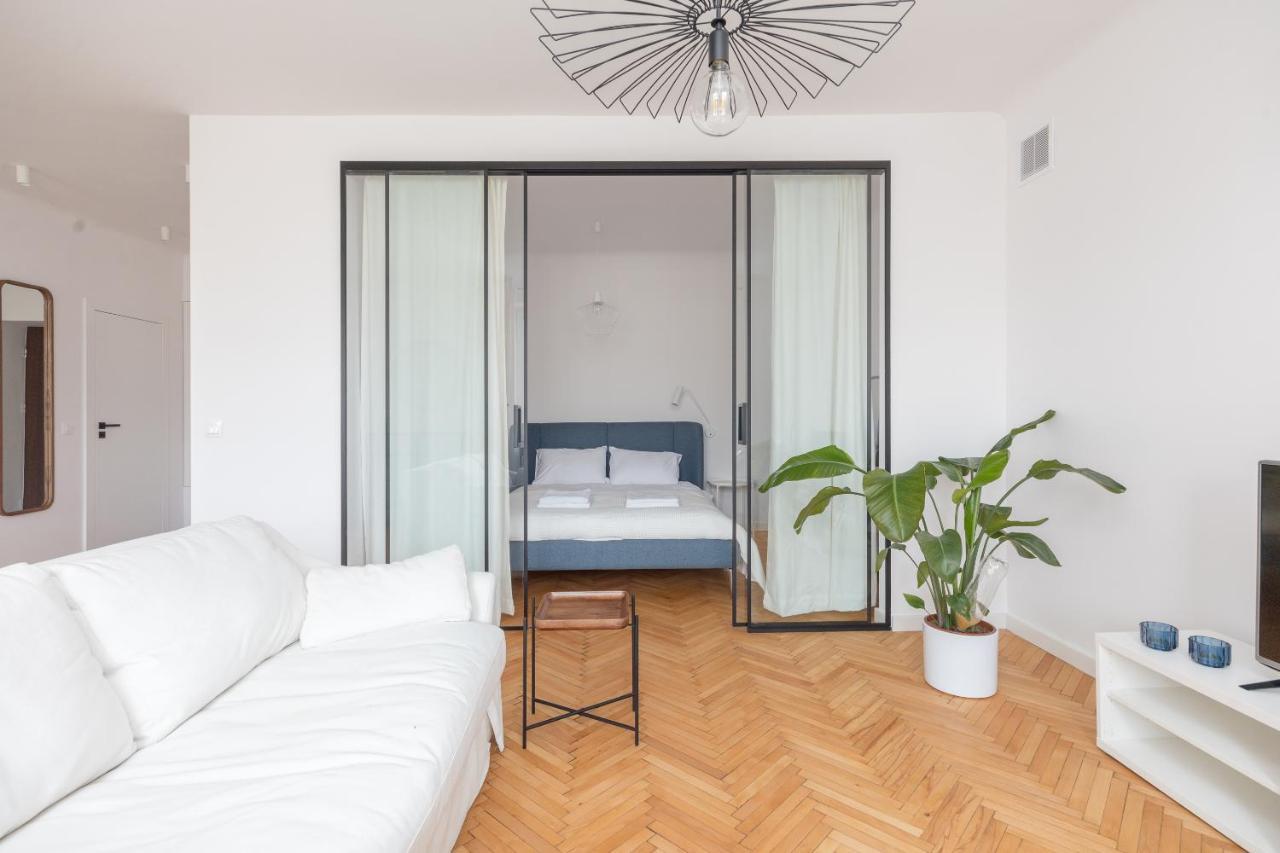Designer Apartment In The Central Varsó Kültér fotó