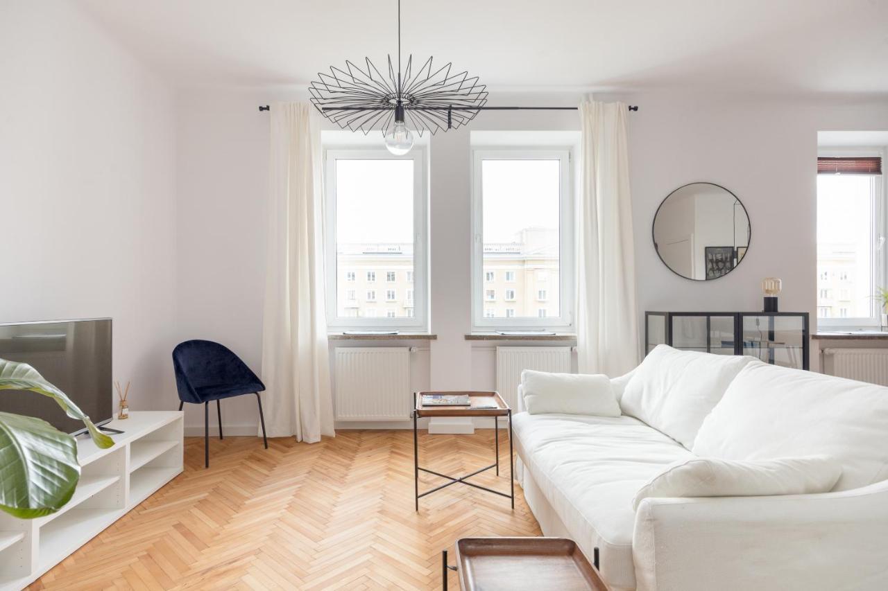 Designer Apartment In The Central Varsó Kültér fotó