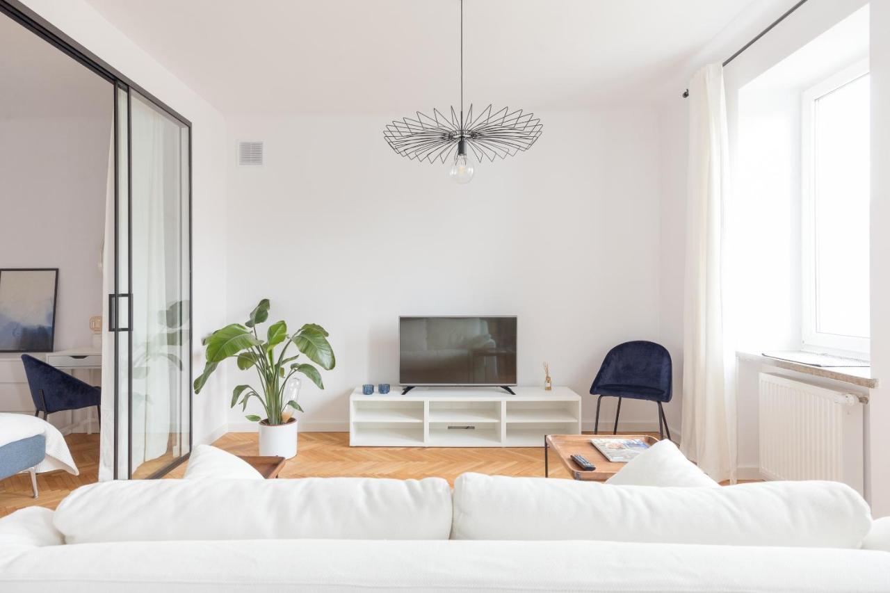 Designer Apartment In The Central Varsó Kültér fotó